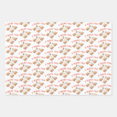 S'mos Spaß Bonfire Backyard Keks Freundschaft gebe Geschenkpapier Set (Vorderseite 3)