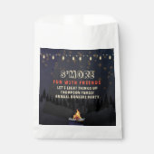 S'mos Spaß Bonfire Backyard Keks Freundschaft gebe Geschenktütchen (Vorderseite)