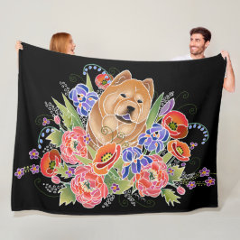 SMOTH GARDEN PFAD - Fleece Blankon 3 Größen
