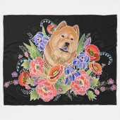 SMOTH GARDEN PFAD - Fleece Blankon 3 Größen (Vorderseite (Horizontal))