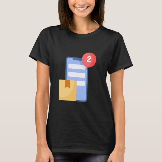 SMS-Chat für Handys T-Shirt (Vorderseite)