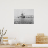 SMS Kaiser in Istanbul Poster (Küche)