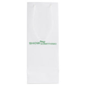 SMS OG CHAMPAGNE-TASCHE GESCHENKTÜTE FÜR WEINFLASCHEN (Rückseite)