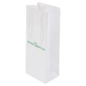 SMS OG CHAMPAGNE-TASCHE GESCHENKTÜTE FÜR WEINFLASCHEN (Vorderseite Schrägansicht)