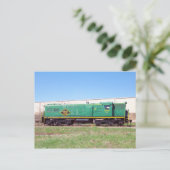 SMS Railroad Lines Baldwin AS616 # 554 Postkarte (Stehend Vorderseite)