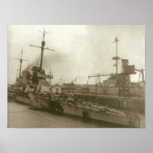 SMS Seydlitz nach Jütland Poster
