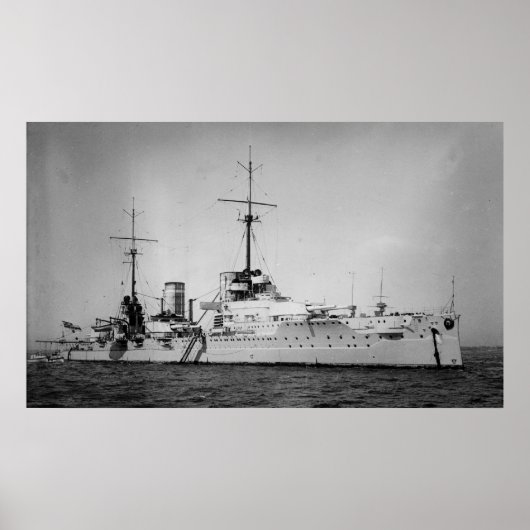 SMS Von der Tann Poster (Vorne)