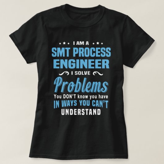 SMT-Prozessingenieur T-Shirt (Design vorne)