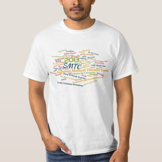 SMTC 2013 Wort-Kunst T T-Shirt (Vorderseite)