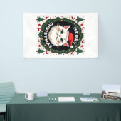 Smudge Cat hässlicher Weihnachtspullover  (1) Banner (Messeveranstaltung)