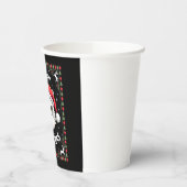 Smudge Cat Ugly Christmas Sweater  (1) Pappbecher (Links)