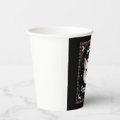 Smudge Cat Ugly Christmas Sweater  (1) Pappbecher (Rechts)