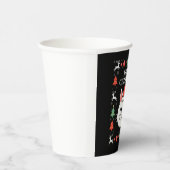 Smudge Cat Ugly Christmas Sweater (2) Pappbecher (Rechts)