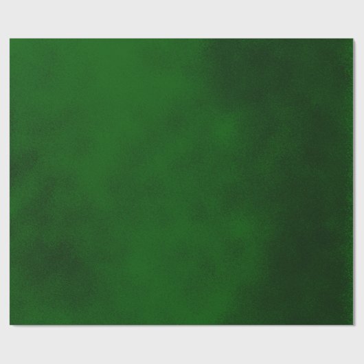 Smudge Christmas Green Geschenkpapier (Flach)