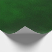 Smudge Christmas Green Geschenkpapier (Ecke)