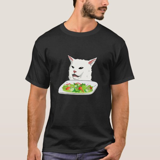 Smudge The Cat Meme T-Shirt (Vorderseite)