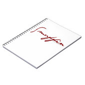 Smuffin autographisches Buch (Linke Seite)