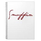 Smuffin autographisches Buch (Vorderseite)