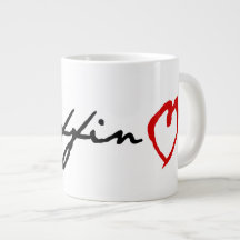 Smuffin Liebe Jumbo Tasse