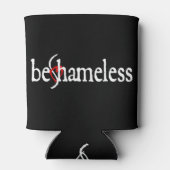 Smuffin sei schamlos Drink Cooler Dosenkühler (Rückseite)