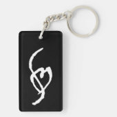 Smuffin Smut-Kennzeichen-Schlüsselanhänger Schlüsselanhänger (Rückseite)