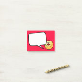 Smug Face Grumpey Post-it Klebezettel (Auf Schreibtisch)