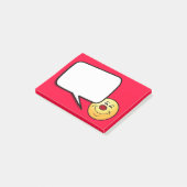 Smug Face Grumpey Post-it Klebezettel (angewinkelt)