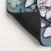 Smug Medusa Artwork Softgorgon Art Medusa Schlange Mousepad (Ecke)