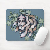 Smug Medusa Artwork Softgorgon Art Medusa Schlange Mousepad (Mit Mouse)