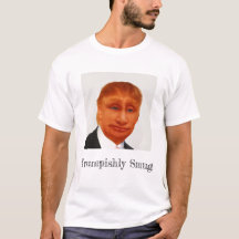 Smug Trump Putin steht T - Shirt