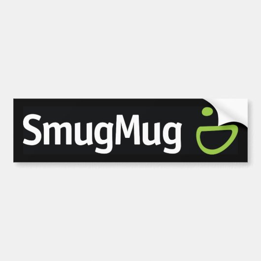 SmugMug Autoaufkleber (Vorne)