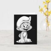 Smurf Cat Sticker1 Karte (Gelbe Blume)