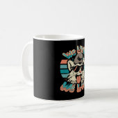 Smurf Cat - Wir leben, wir Liebe Kaffeetasse (Vorderseite Links)