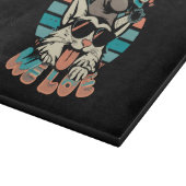 Smurf Cat - Wir leben, wir Liebe Schneidebrett (Ecke)