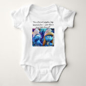 Smurfs Baby Baby Strampler (Vorderseite)