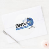 SMV Vocal J Runder Aufkleber (Umschlag)