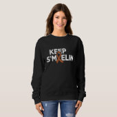 Smyelin MS Warrior Multiple Sklerose Awarene behal Sweatshirt (Vorne ganz)