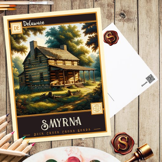 Smyrna, Delaware | Vintage Postkarte