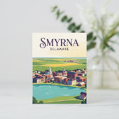 Smyrna USA Postkarte (Stehend Vorderseite)
