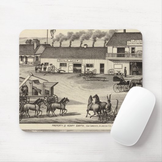 Smyth, Adams-Eigenschaften Mousepad (Mit Mouse)