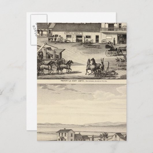 Smyth, Adams-Eigenschaften Postkarte (Vorne/Hinten)