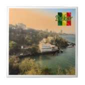 SN004 DAKAR, Senegal, Afrika, Fliese (Vorderseite)