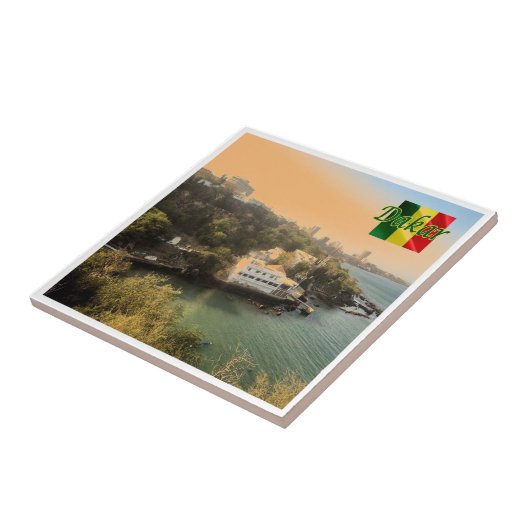 SN004 DAKAR, Senegal, Afrika, Fliese (Seite)