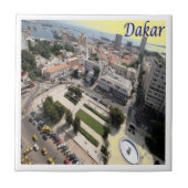 SN007 DAKAR, Senegal, Afrika, Fliese (Vorderseite)