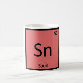 Sn - Bald Meme Chemistry Periodic Table Symbol Kaffeetasse (Mittel)