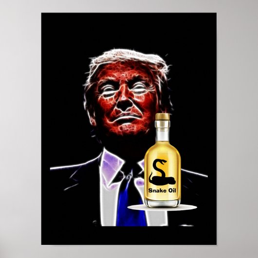 Snaak Oil Salesman Poster (Vorne)