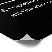 Snaccident - Anpassbare Wörterbuchdefinition Poster (Ecke)