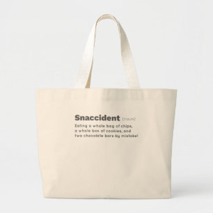 Snaccident Chips Chocolate Cookie Lover Snack Jumbo Stoffbeutel