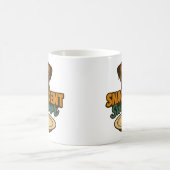 "SNACCIDENT Survivor" Funny Boxer Hund Tasse (Mittel)
