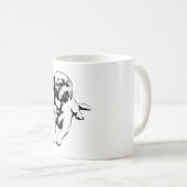 Snack Antizipation - Labrador Lick Kaffeetasse (VorderseiteRechts)